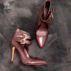 Burgundy Aldo Heels